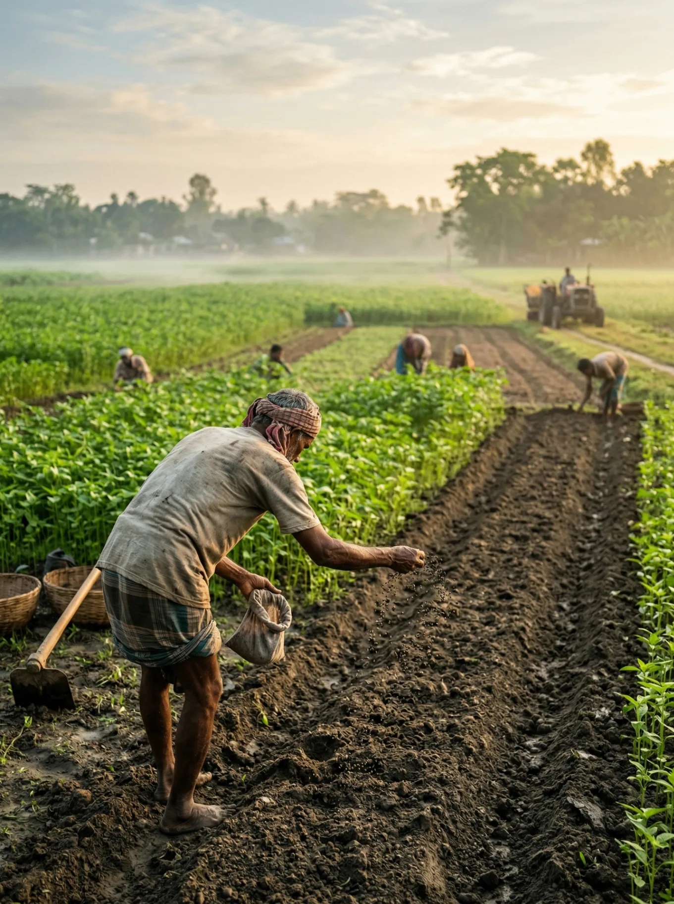 Precision Seeding for Stronger, Finer Jute Fibers 1